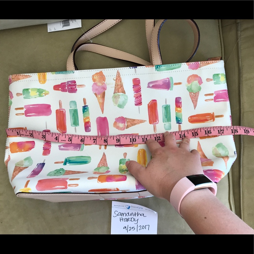 Kate Spade Ice Cream Francis - Flavor of the Month Large Tote - Picture 4 of 5